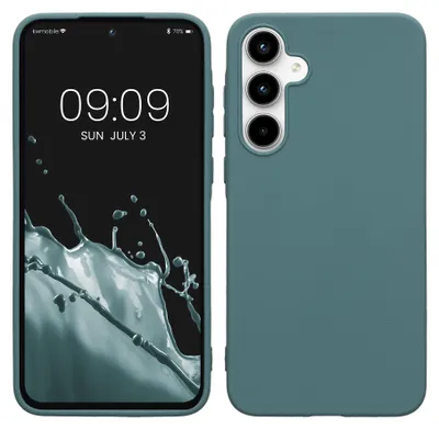 Produktbild von kwmobile Handyhülle für Samsung Galaxy A35 Hülle - TPU Case - Kabelloses Laden - Schutzhülle Cover in Arctic Night