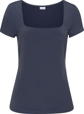 Produktbild von LASCANA T-Shirt rauchblau Größe 36/38