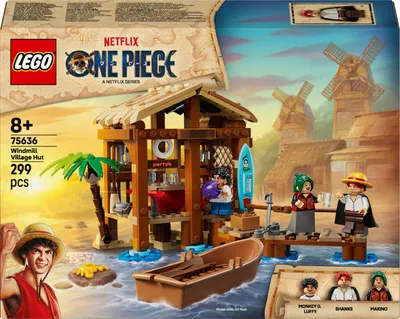 Immagine prodotto di LEGO ONE PIECE La Capanna del Villaggio Foosha Set 75636 299 Pezzi 8+