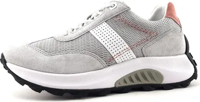 Produktbild von Gabor Comfort rollingsoft Damenschuhe Schnürschuhe Sportive Sneaker Grau, Schuhgröße:EUR 41 | UK 7