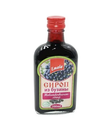 Produktbild von Emelja Sirup Holunder 200g