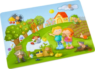 Produktbild von Greifpuzzle Obstgarten