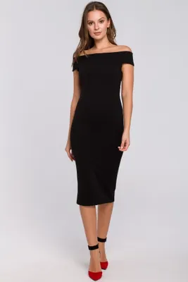 Zdjęcie produktu dla Makover Sukienka damska midi Lisavere K001 czarny XXL