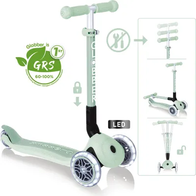 Produktbild von Globber 692, Kinder, Klassischer Roller, Junge/Mädchen, Asphalt, 50 kg, 2 Rad/Räder