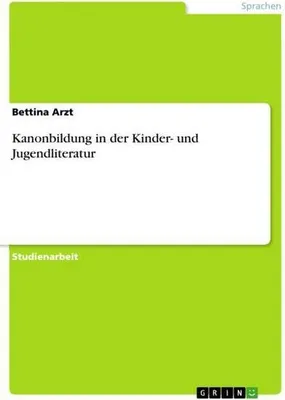 Produktbild von Kanonbildung in der Kinder- und Jugendliteratur