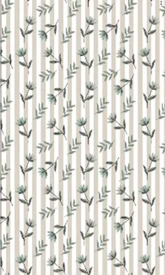Obrázek produktu pro Kuchyňská bavlněná utěrka BLOOMY béžová 45x65 cm 100% bavlna