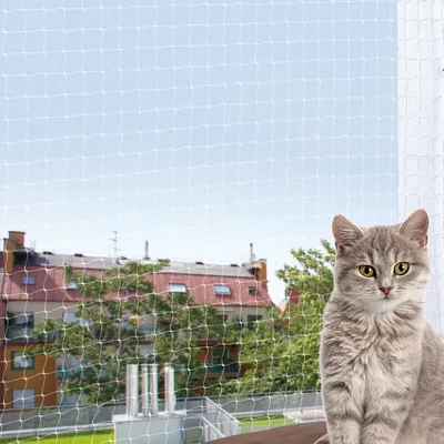 Produktbild von TRIXIE Katzenschutznetz - transparent - 3 × 2 m