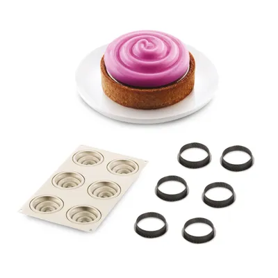 Obrázok produktu pre Silikonová forma mini Twist 6 x 8cm