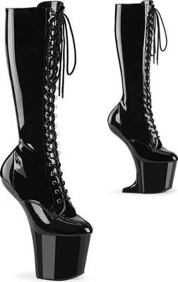 Produktbild von CRAZE-2023 Damen Boots von Pleaser, Schwarz Glanz , EU 39, US 9