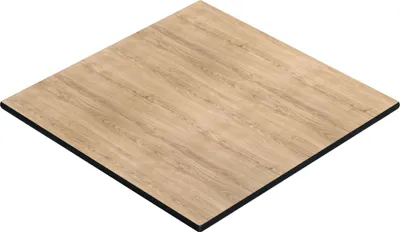 Produktbild von COMPACT | Gastro HPL Tischplatte | B:T 70 x 70 cm | Eiche | Quadratisch | Gastro HPL Tischplatte