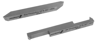 Produktbild von PAULIMOT HSS-Gewindedrehmeißel-Set für Innen- und Außengewinde, 55+60°, 8 mm
