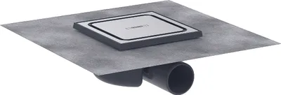 Produktbild von HANSGROHE 56055800 Komplettset RainDrain Spot 150x150 mm