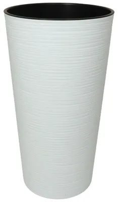 Produktbild von Hochkübel Lilia Strip ø 30 / H=57 cm - weiss