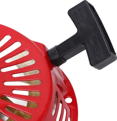 Obrázek produktu pro Pull Start Recoil Starter 215 mm/8,5 palce červený kryt pro 212 ccm 6,5 hp 7 hp OHV motor Go Kart Pit Bike