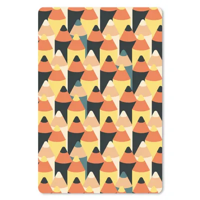 Produktbild von MuchoWow® Mauspad Mousepad Bleistift - Schablonen - Bleistift 40x60 cm - Mousepads - Maus Mat - Pad - Mausunterlage - Schreibtisch Accesoire