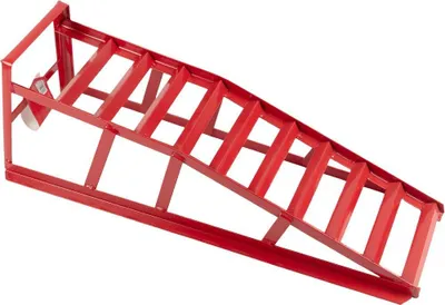 Imagen del producto de Rampa para coche - Rampa de aluminio - 1 tonelada - Antideslizante - Compacta y portátil