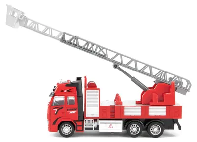 Obrázok produktu pre hasičské auto červené 12 cm
