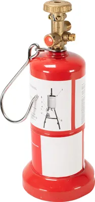 Produktbild von Kleinstflasche Flasche zum Löten für Weichlötgarnitur Lötkolben Dachdecker rot