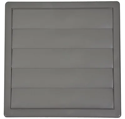 Produktbild von Lüftungsgitter Mit Schwerkraftlamel 170*170, Fi 100 Grau - Rx 02-308