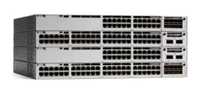 Produktbild von Cisco Catalyst 9300L - Network Advantage - Switch - L3 - 24 x 10/100/1000 + 4 x 10 Gigabit SFP+ (Uplink) - an Rack montierbar