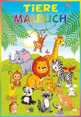 Produktbild von Tiere Malbuch