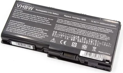 Produktbild von vhbw Akku kompatibel mit Toshiba Satellite P505-ST5800 Notebook (4400 mAh, 10,8 V, Li-Ion)
