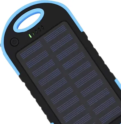 Produktbild von INF Powerbank 5000 mAh - wasserdichter Reserve-Akku - blau