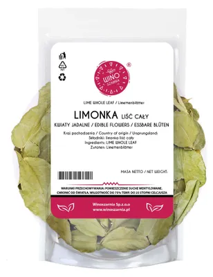 Obrázek produktu pro Celé sušené listy kafírského limetu – 25 g, jedlé