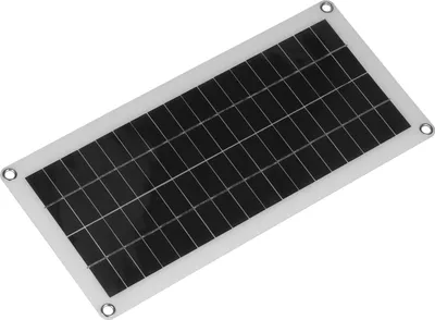 Obrázek produktu pro 20W 18V solární panel Solární nabíjecí panel pro auto loď Mobilní telefon Nabíjení dodávek