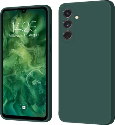 A product image showing a smartphone case from two angles.