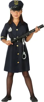 Produktbild von Atosa Marino Kinderpolizei Custom Schwarz 3-4 Years Schwarz 3-4 Years