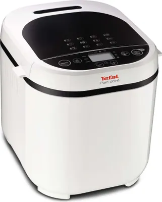 Image de TEFAL | Machine à pain | PF210138 | Puissance 720 W | Nombre de programmes 12 | Affichage LCD | Blanc