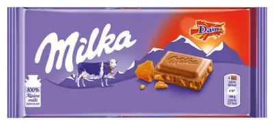 Zdjęcie produktu dla Milka Czekolada z Kawałkami Karmelu Daim 100 g