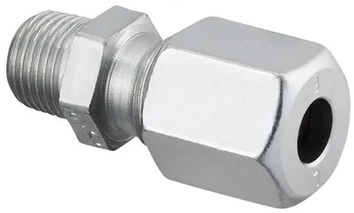 Obrázek produktu pro Oventrop Einschraubverschraubung Gerade, Stahl verzinkt R 3/8 x12mm