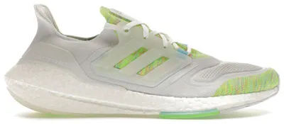 Produktbild von adidas Ultra Boost 22 White Bliss Blue Solar Green - EU 46