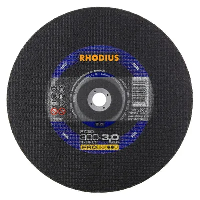 Produktbild von Rhodius Trennscheibe FT 30 300x3,0x22,23mm Stahl Proline - 201150