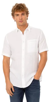 Produktbild von Diesel R-Ekimo CAMICIA Herren Leinen Hemd Weiß