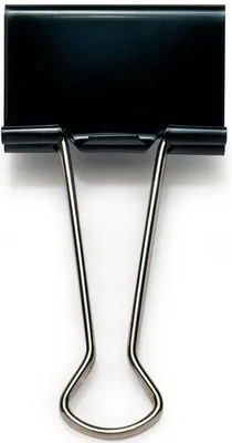 Zdjęcie produktu dla RAPESCO FBC500B1 Zszywki typu foldback RAPESCO, szerokość: 50 mm, czarne