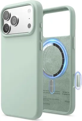 Obrázek produktu pro Silikonové pouzdro Elago MagSafe pro iPhone 17 Pro Max Mint