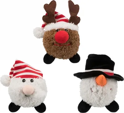Produktbild von Trixie Xmas Motivball aus Plüsch