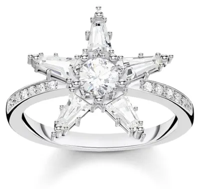 Image de Thomas Sabo - TR2271-051-14-54 - Bague - Dames - Argent 925 - Largeur 54
