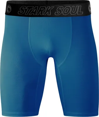 Produktbild von Compression Shorts Herren – Funktionale Kompressionshose Sport von Stark Soul® - Marineblau – M