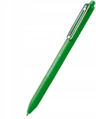 Obrázok produktu pre Guľôčkové pero, 0,35 mm, stláčací mechanizmus, PENTEL "iZee", zelená