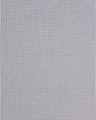 Immagine prodotto di Permin Precut 14 ct. Aida 357 colore 306 accenno di grigio, tessuto da ricamo per punto croce 43x50 cm