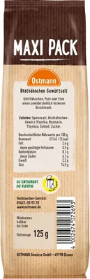 Produktbild von Brathähnchen Gewürzsalz