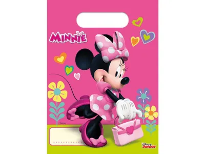 Produktbild von Tasche Geburtstagsgeschenke Disney Minnie Geburtstagsparty 6 Stück