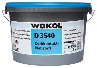 Zdjęcie produktu dla Ekologiczny klej do korka WAKOL D3540 - 2,5kg