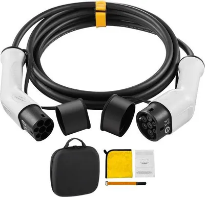 Zdjęcie produktu dla Kabel do ładowania samochodów elektrycznych, 22 kW, 5 metrów, 3-fazowy, 380 V