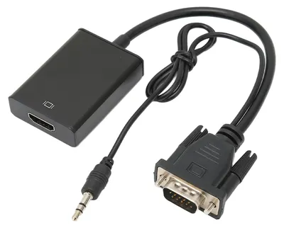 Obrázek produktu pro Převodník VGA na HDMI, kabelový adaptér pro připojení počítače k televizoru