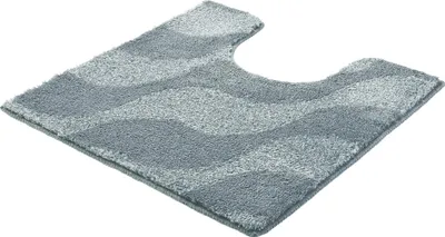 Produktbild von Kleine Wolke WC-Vorleger ONDA Anthrazit 55 x 55 cm mit Ausschnitt